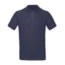 Mens Inspire Polo Shirt (Navy Blue) - 170gsm 100% Ringspun Cotton - Blue - View 1