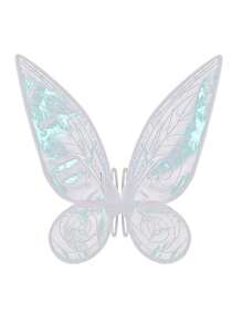 3 件套成人仙女翅膀、蝴蝶翅膀、天使翅膀女式狂欢节服装、情人节派对道具礼物舞会万圣节 - 多色 - 查看 18