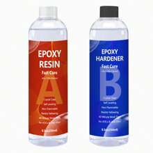 1:1 AB Clear Epoxy Resin Kit, 500/200/100ml Epoxy Resin Glue High Adhesives Sealers Crystal Clear Hardener,DIY Jewelry Making,Coatings,Wood,Resin Molds,Artisans And Beginner's Choice - Many - View 14