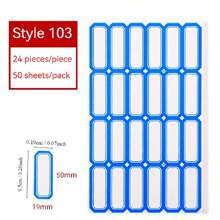 Self-Adhesive Waterproof Labels, Convenient Small Stickers For Office Supplies, Handwritten Marking - Multicolor - View 10