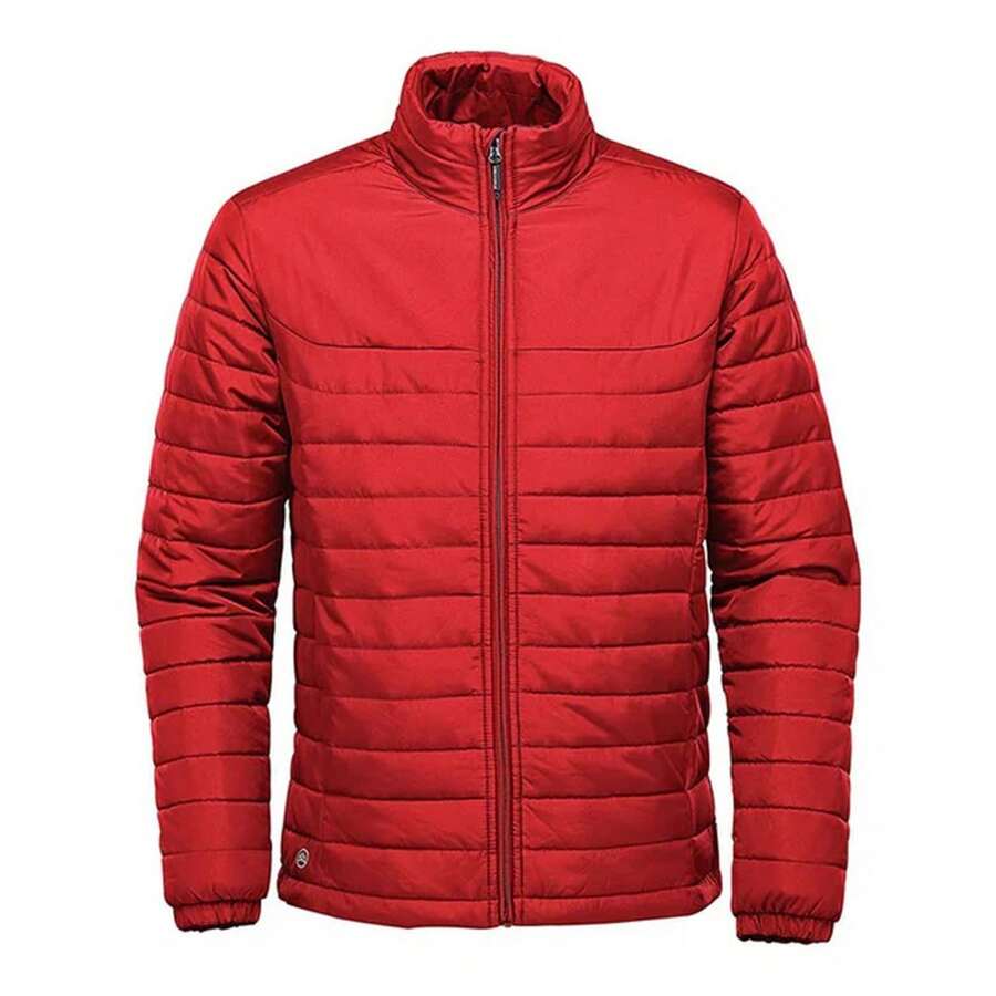 Mens Nautilus Thermal Jacket (Bright Red) - 78gsm 100% Polyester - Red - View 1