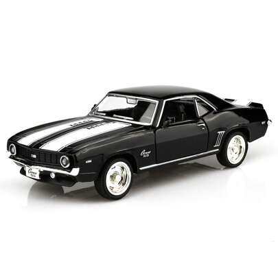 Makeda 1/36 Scale Alloy Car Model, 1969 Chevrolet Camaro SS Car Model, Car Toy, Gift For Boys And Girls