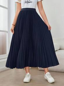 Women's Minimalist Elegant Versatile Fashion Pleated Skirt