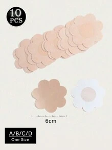 1对加厚胸垫泳衣胸垫硅胶自粘聚拢小胸让胸部看起来更大三角胸垫内衣比基尼隐形垫