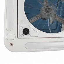 Roof Ventilation Fan Camper Van Motorhome RV Caravan Skylight Vent W/ LED Light - 1 - View 5