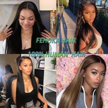 直发扣 5x5 高清蕾丝扣 12A 处女雷米人发扣 预拔 5x5 扣 人发接发 高清扣 5x5 前发扣 自然黑 18 英寸 - 黑色 - 查看 7