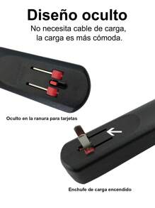 1 Pieza Raqueta eléctrica Mata Insectos Mosquitos, Moscas Recargable con Clavija para Pared. con botón de accionamiento e Interruptor de Seguridad - Multicolor - Ver 9