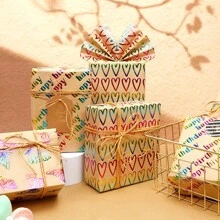 118,11 x 17 Zoll pro Rolle, hochwertiges Geschenkpapier, Geburtstagsgeschenkpapier