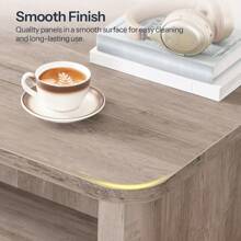 Coffee Table Center Tables For Home Living Room Reception Room Office Gray - 1 - View 6