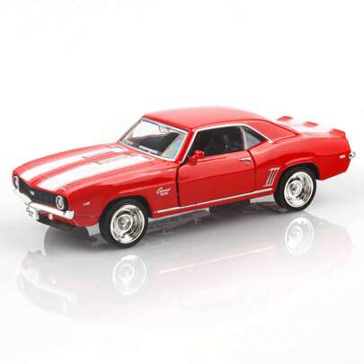 1/36 Scale Diecast Cars,1969 Camaro SS Cars Models,Pull Back Vehicles Toy Cars,Cars Gifts For Boys Girls