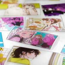 Anime Graffiti Stickers & Tapes, Cute Cartoon Girl Decorative Stickers For Students,School Supplies,Back To School - Multicolor - View 4