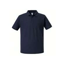 Russell Europe Mens Authentic Friendly Polo Shirt (French Navy) - Blue - View 1