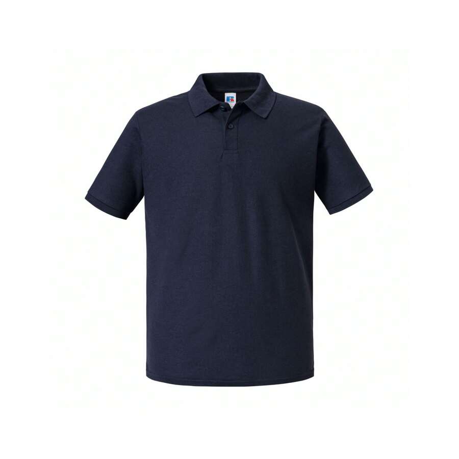 Russell Europe Mens Authentic Friendly Polo Shirt (French Navy) - Blue - View 1