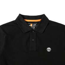 Timberland Men's Loose Fit Polo Shirt, Breathable Short Sleeve Casual T-Shirt For Summer Outdoor Activities, Size Up Is Recommended