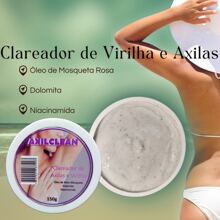 Creme Super Clareador Axilclean Clareamento Corporal Clareadora/Axilas/Pernas/Virilhas Festa Junina