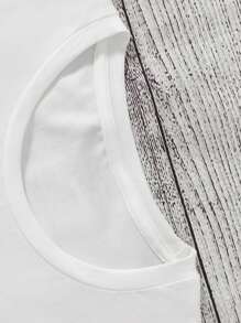 Round Neck T-Shirts, Men's Short-Sleeved T-Shirts, Casual Everyday Tops, Men's Tee