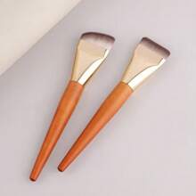 1支多功能扁平化妆刷，纤细轻巧，适合化妆新手，轻松打造自信妆容，可作粉底刷、遮瑕刷、腮红刷、修容刷、古铜粉刷、散粉刷等使用。 - 玫瑰金 - 查看 7