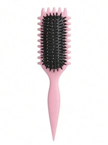 Juego de brochas definidoras de rizos para cabello rizado, Kit de 3 peines para desenredar y peinar con cepillo de contorno, peine de punta y garfio de limpieza de Candybrush