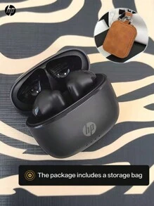 HP Gradient Color 5.4 无线耳塞，30 小时电池续航时间，兼容 Apple 和其他设备，带耳机收纳袋的可爱圣诞礼物，USB 转 Type C - H10J+耳機收納包 - 查看 15