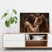 1 Pc Framed Christian Wall Art & Decor Inspirational Gifts Scripture Decor Prayer Wall Art, Bible Verse Gifts, Spiritual Wall Decor, Religious Posters For Bedroom Living Room