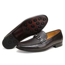 Men's Leather Dress Shoes Business Formal Shoes Slip-On Loafer For Men