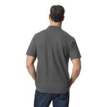 Gildan Mens Softstyle Pique Polo Shirt (Charcoal) - 177gsm 100% Ringspun Cotton - 灰色 - 查看 2