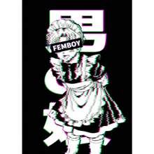 1pc Anime Manga Glitched Sad Girl Anime Vintage Glitch Glitched Catgirl Canvas Printing Home Room Wall Art Decoration Painting No Frame