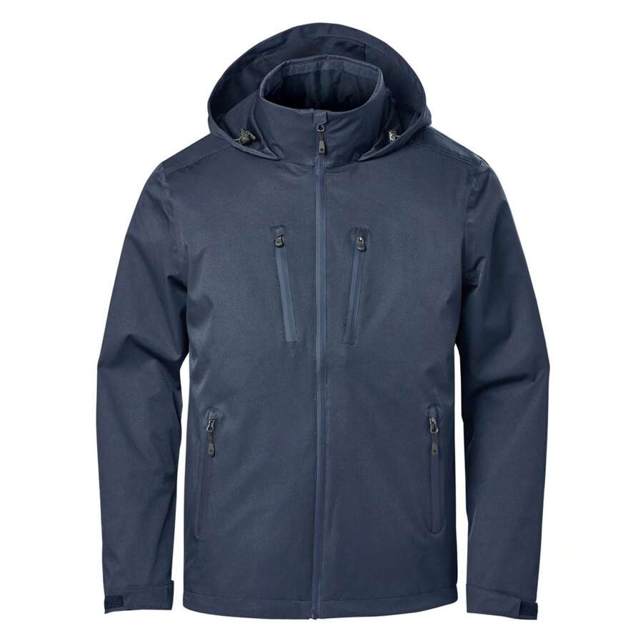 Mens Scirocco Lightweight S Jacket (Navy) - 139gsm 100% Polyester - Navy Blue - View 1