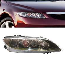Halogen Headlights Assembly Fit For Right Side Headlamp Black Housing Headlight