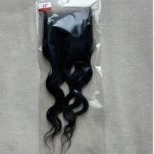 4x4 Natural Wave Transparent HD Lace Closure Human Hair Closure Invisible Lace Human Hair Frontal Closure Human Hair Extensions Pre Plucked Natural Black 22inch Soft