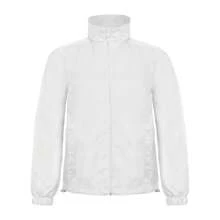 B&C Giacca antivento da uomo ID.601 per mezza stagione (Bianco) - 100% Poliestere - Bianco - Visualizzare 1