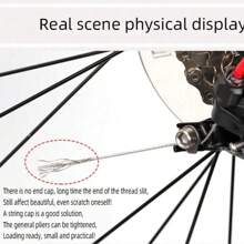 50Pcs Bike Inner Cable End Caps Alloy Road Mountain Bikes Brake Tips Shift Cable End Crimps - Multicolor - View 7