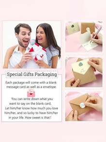 2pcs Valentine's Day Decorations Pinky Promise Matching Bracelet For Couples Soulmate Man Distance Relationship Gifts For Women Men