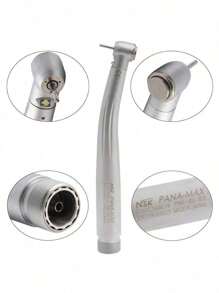 LED de alta velocidad de alta calidad Mango de aluminio de 2 orificios - Plateado - Ver 1