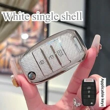 Funda de llave de coche plegable de TPU de moda, apta para modelos Kia K5 K3 KX3 Rio Optima, accesorios de llave sin llave para automóviles - Multicolor - Ver 12