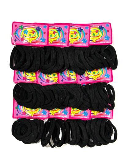 Kit 72/144/216 PCS  Elásticos de Cabelo rabicó Para Cabelo Xuxinha Elastico feminino