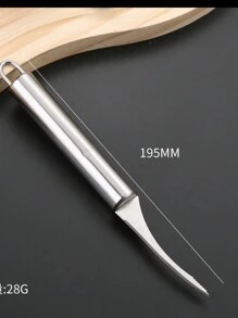 2PCS不锈钢剥虾机实用虾皮钳开虾机剥皮虾小龙虾厨房工具虾线刀海鲜火锅厨房专用虾线剥虾背工具方便实用小工具