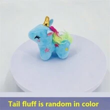 Jouet en peluche de chien licorne mignon - Matériel, convient aux petits chiens pour jouer