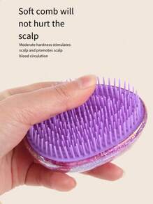 1pc Starry Sky Egg Comb Airbag Massage Comb New Cute Portable Macaron Starry Sky Egg Mini Comb Anti-Tangle Hair Mother's Day Flowers, Personalized Gifts For Mom, Last Minute Gifts, Mother's Day Ideas, Mothering Sunday Gifts, Handmade Cards For Mum, Best Mother's Day Gifts Under $50