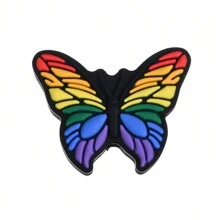5-8pcs/Set Butterfly Silicone Beads For DIY Handmade Jewelry, Bracelet, Pen Decorations