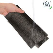 Farfallarossa Set Of 6 Washable American Placemats In PVC, Heat-Resistant, Non-Slip, For Kitchen Table - Brown - View 4