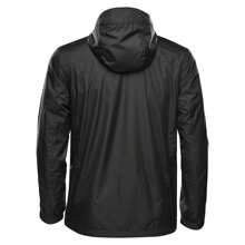 Mens Olympia S Jacket (Black/Azure) - 104gsm 100% Polyester - Black - View 2