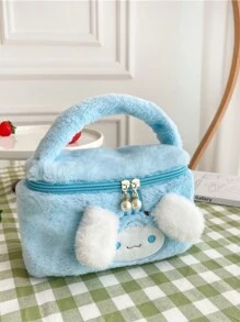 Sanrio 1 pezzo Borsa a mano carina Sanrio Hello Kitty, Kuromi, My Melody, Cinnamoroll, accessori decorativi borsa per animali anime, borsa porta oggetti regalo