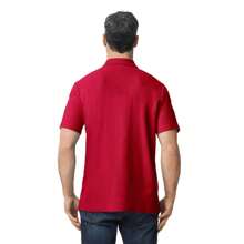 Gildan Mens Softstyle Pique Polo Shirt (Cherry Red) - 177gsm 100% Ringspun Cotton - 紅色 - 查看 2