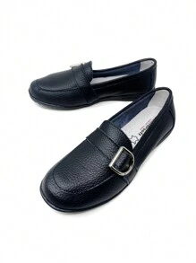 Genuine Leather Casual All-Match Flat Loafers