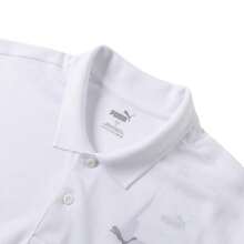 Puma Áo thun thể thao tập luyện thoáng khí cho nam, áo polo tay ngắn, 521933-02 - trắng - Xem 3
