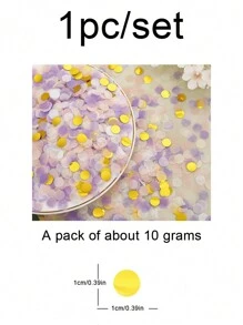 10g Multicolor Confetti For Table Scatters Party Celebration Decoration, 1 Set/1 Piece,Christmas