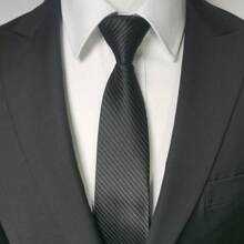 Cravatta formale da uomo con zip, cravatta senza nodo per uomo con stile rilassato, cravatta pre-annodata di stile college per matrimoni, cravatta da lavoro adatta per colloqui