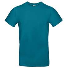Mens #E190 Tee (Diva Blue) - 100% Cotton - Blue - View 1