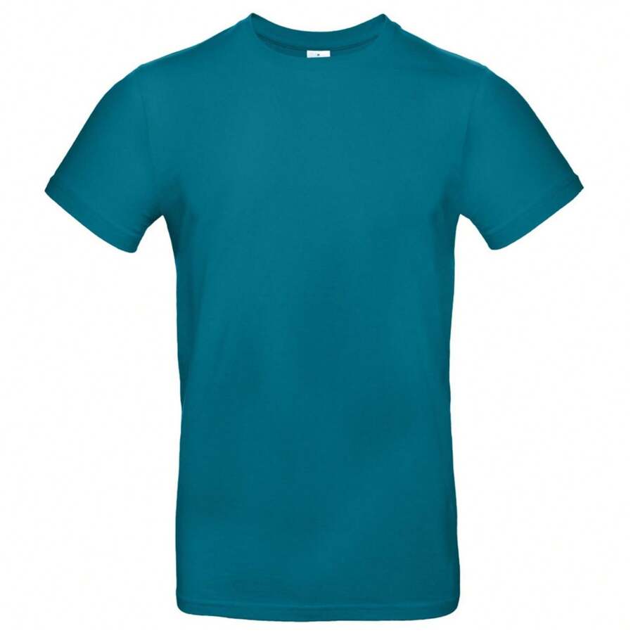 Mens #E190 Tee (Diva Blue) - 100% Cotton - Blue - View 1